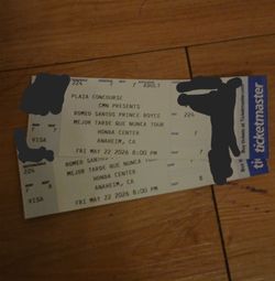 Romeo Santos and Prince Royce concert Honda Center