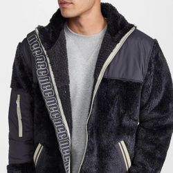 NWT MSRP $200 UGG Landyn Sporty Sherpa Jacket size L