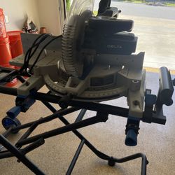Delta 12” Miter Saw 36-255L With Stand