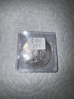 🪙 1900 British Trade Dollar – Silver Coin (Queen Victoria Era)