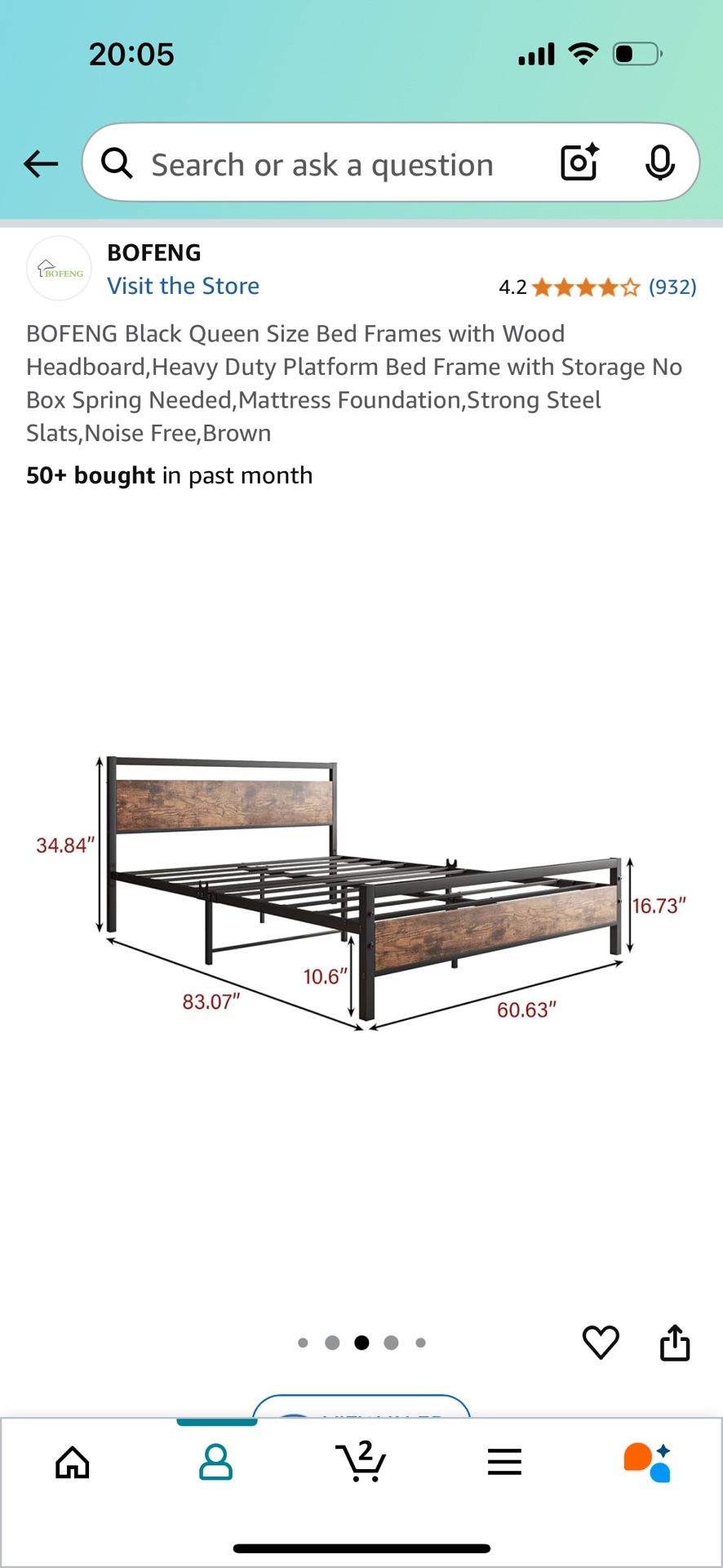 Queen Bed Frame