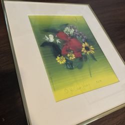 Framed Floral Art – Yu Chuin Huang