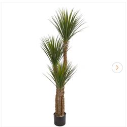 BRAND NEW Nearly Natural Faux Yucca Plant 57”