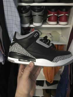 Jordan 3 black cement