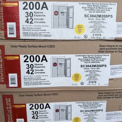 Square D Underground Approved 200 Amp 30 Space 