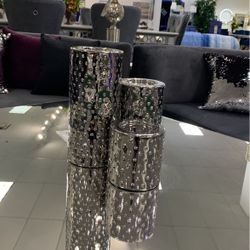 Ceramic candleholders