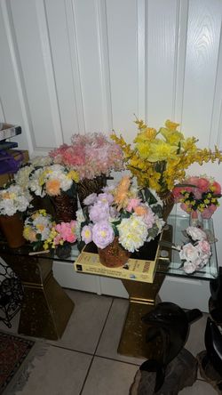 Wedding. Party Artificial Flower Arrangements Set
