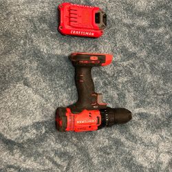 Craftsman drill and battery