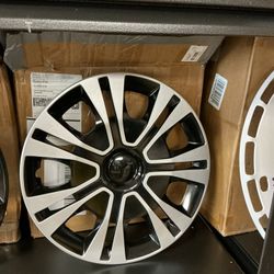 15 inch Wheel Covers for Iron Rim Wheel Cover,15 in Hubcaps Set of 4 Plastic Replacement Hub Cap Accessories for Car (Petal Style, 15 inch)