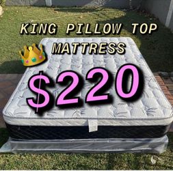New king mattress only $220