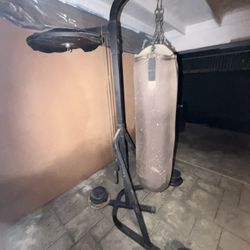 Saco De Boxeo Y Base 