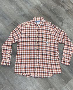 Mens flannel button up size 3xl