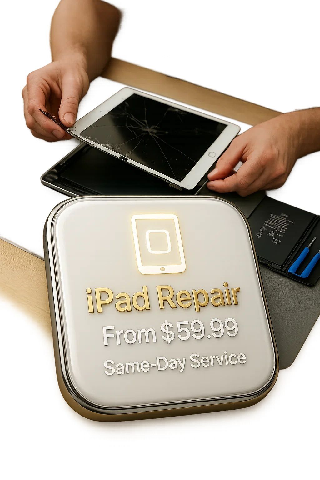 iPad Screen Repair – Smooth Touch Again – $59+
