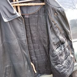 Black Leather Jacket 