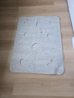 Cat ripple rug