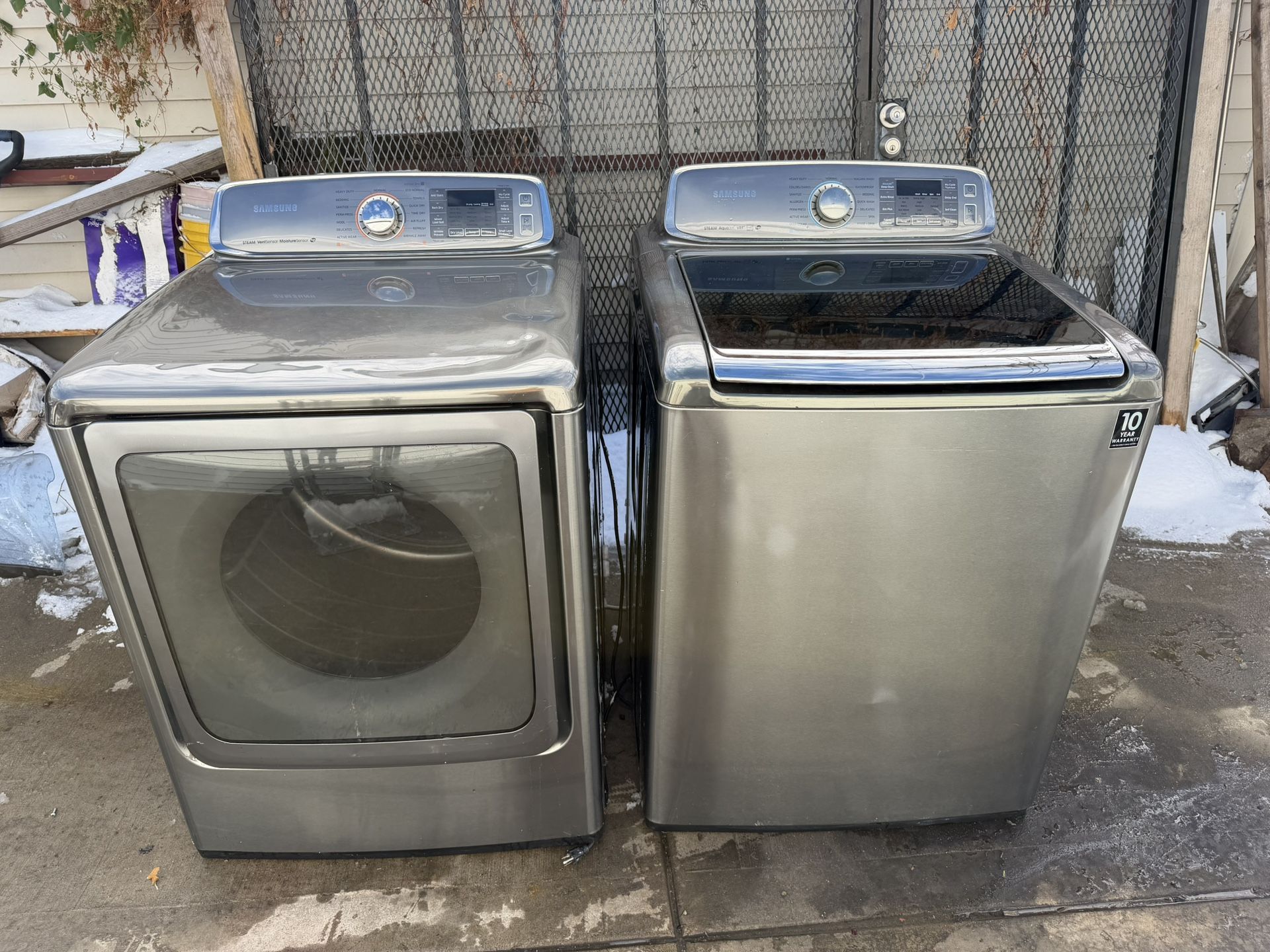 Samsung Washer And Dryer