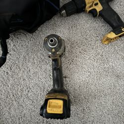 Dewalt Drills With Battery, With Socket And Wrenches And Other Tools