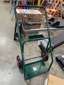 Assembled New Welding Cart Heavy Duty Torch Cart for Oxygen and Acetylene Cylinders Compact Cylinder