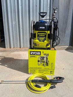 Ryobi 2000 Psi Electric Pressure Washer