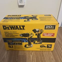 SAVE 💰💰  BRAND NEW 5 PIECE POWER SEALED DEWALT BRUSHLESS TOOL SET   20V   EVERYTHING IN PICS  ACME TOOLS $329.00(SEE AD)  ASKING $270🔥🔥🧰🧰