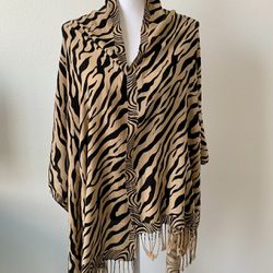 Animal print scarf  24/68 inches 