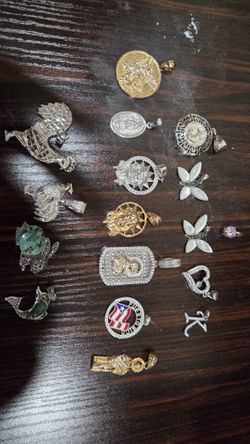 Sterling Silver 925 Pendants 