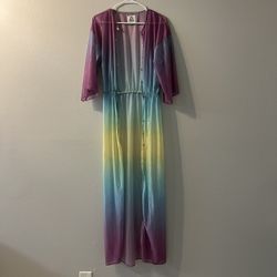 Rainbow Robe Cover-Up