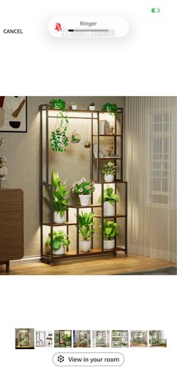 Plant Stand with Grow Lights