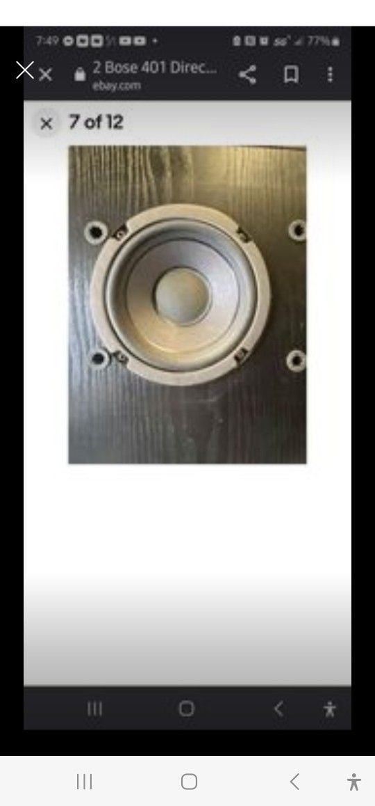 BOSE 401 FLOOR SPEAKERS