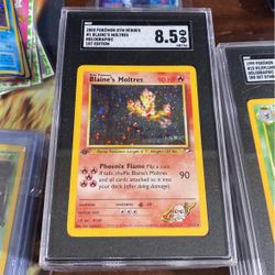 Sgc 8.5 Blaines Moltres First Edition.