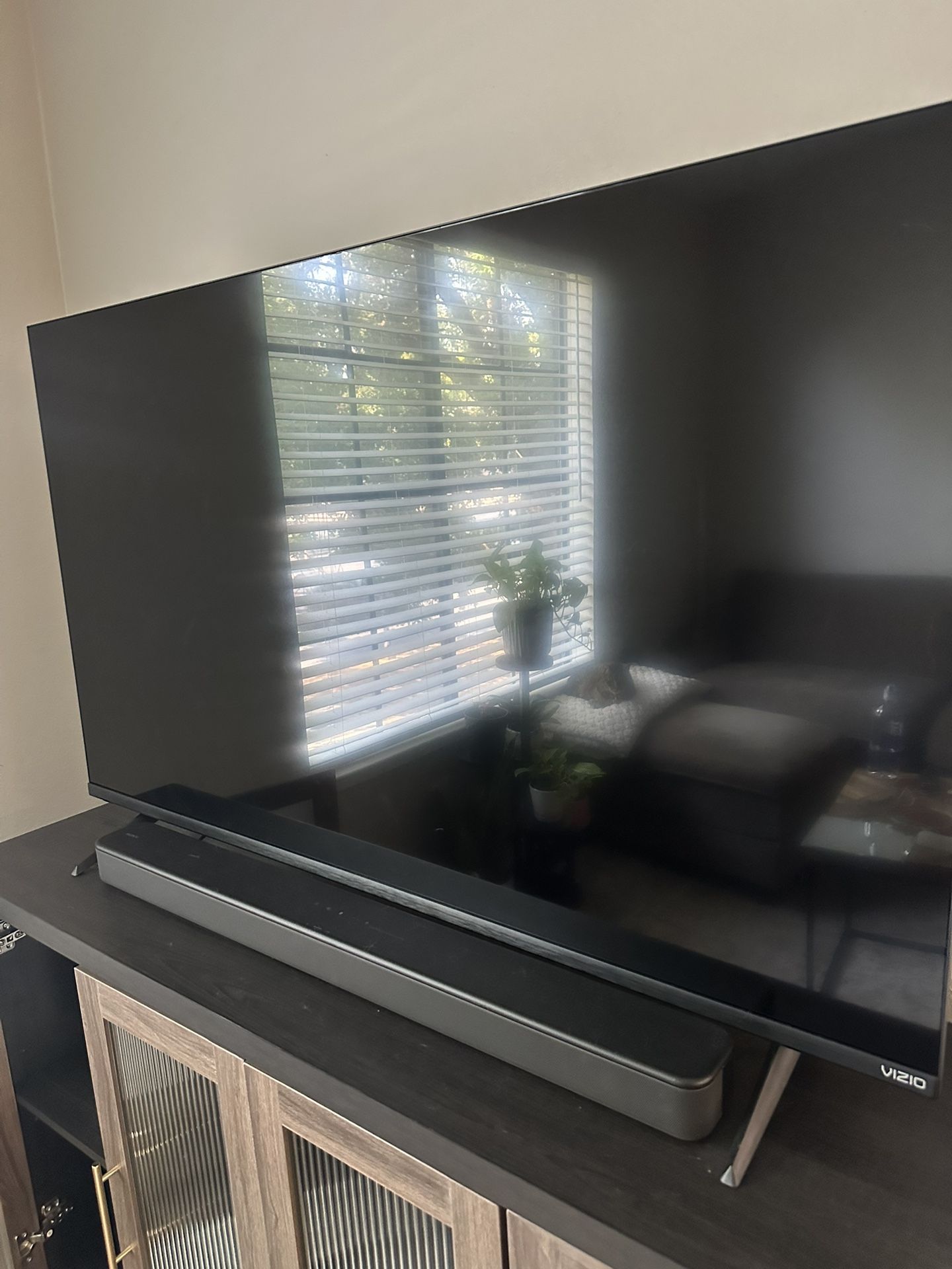55in Vizio Tv With Sony Sound Bar