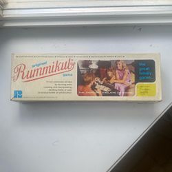 Vintage 1978 Rummikub Game MADE IN ISRAEL w/ Original Box & Instructions - Compare @$150