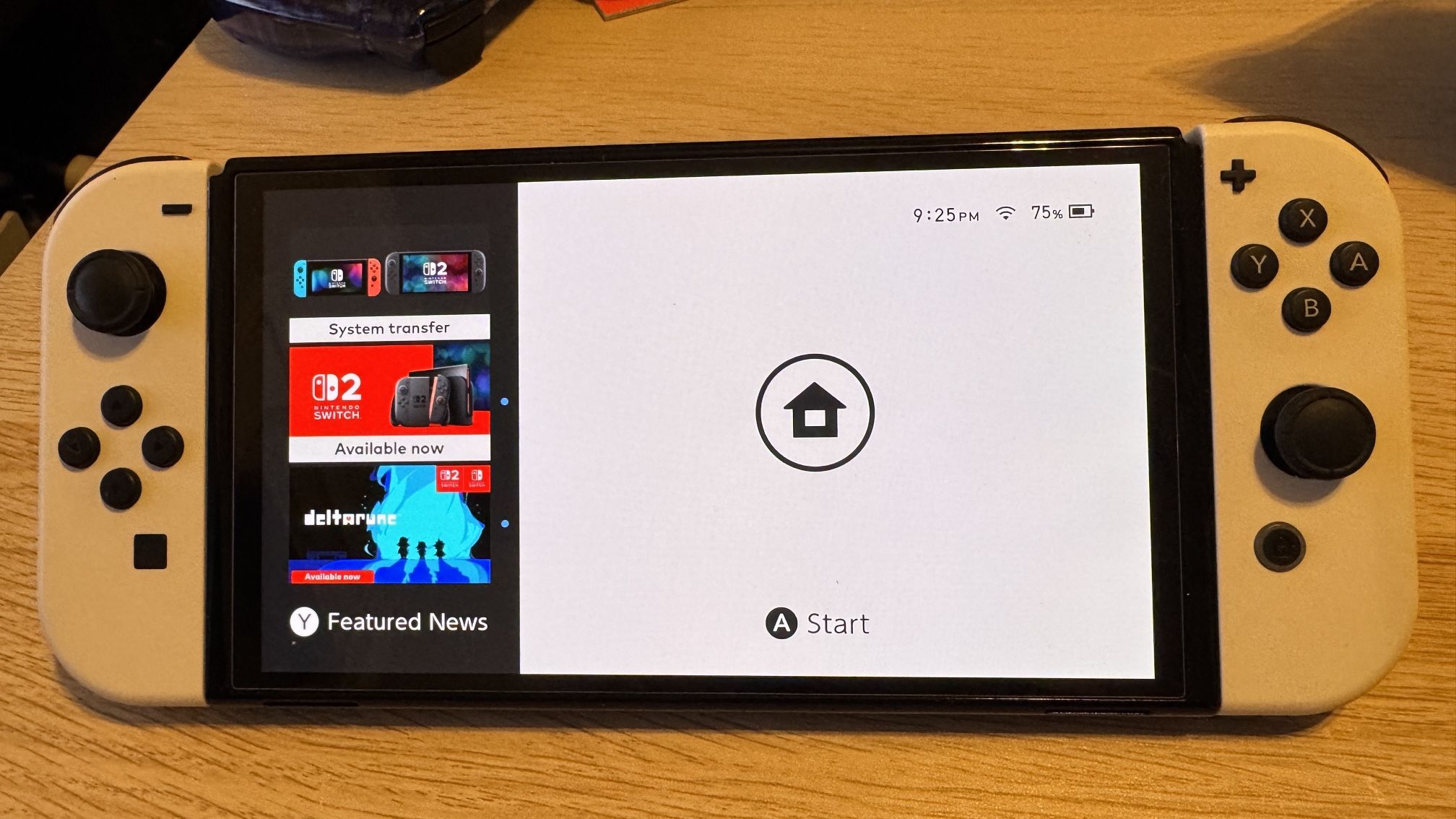 Nintendo Switch OLED version