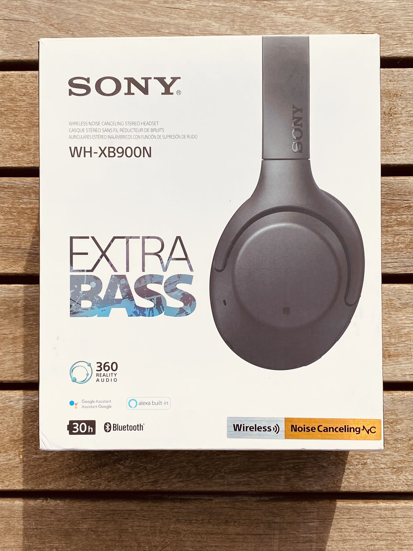 Sony WH-XB900N Extra Base Headphones