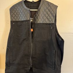 Motorcycle Vest Size X-Large 