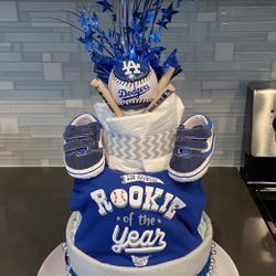 Baby Diaper Cake And Baby Baskets