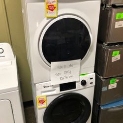 Magic Chef Compact Front Load Washer and Electric Dryer Set ‼️