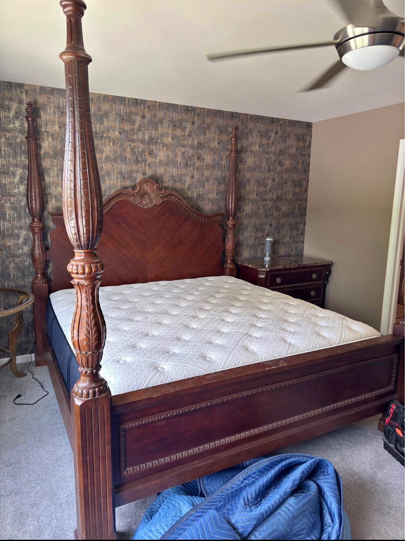 Bernhardt 4 Poster King Bed