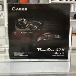 Canon PowerShot G7X Mark III