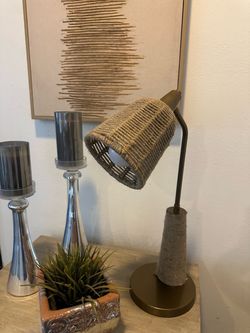 Boho Jute Rope Lamp