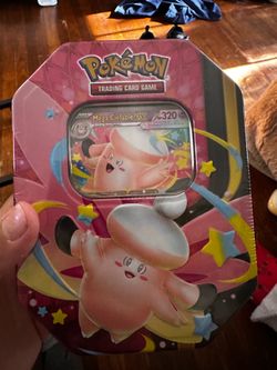 Pokemon Mega Clefable Moonlit Tin Chaos Rising Perfect Order