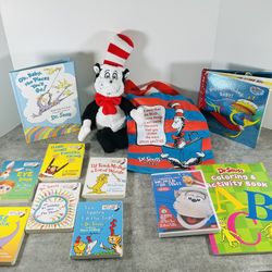 Dr Seuss Books And Plush 