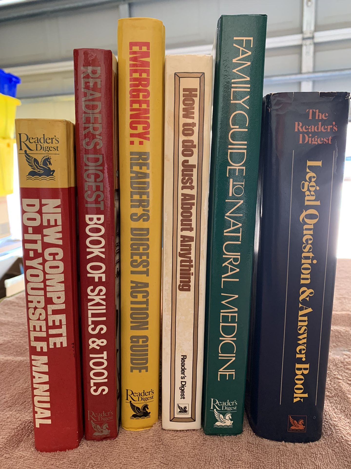 Six (6) Readers Digest Informational Hard Cover Volumes