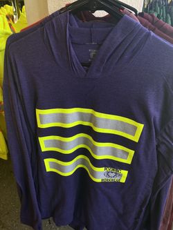 High Visibility Safety Long Sleeves with Hoodie