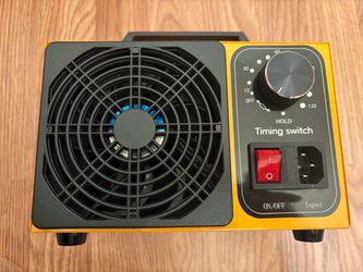 High-Efficiency Ozone / Negative Ion Generator with Timer