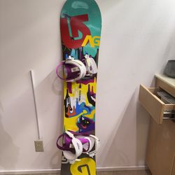 Burton - Lip Stick 149 w/ Union Rosa Bindings