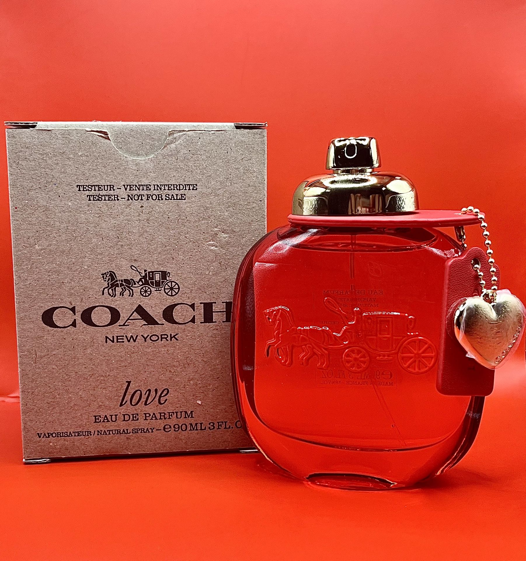 Coach Love 90ml EDP Tester - FULL SIZE