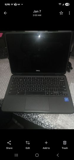 Dell touchscreen laptop with 360 keyboard