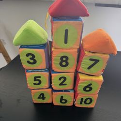 Melissa & Doug Soft Counting And Puzzle Blocks