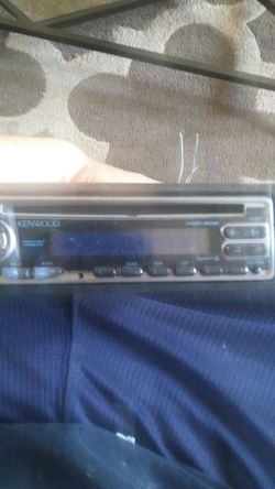 Kenwood car stereo